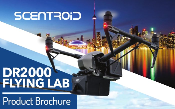 Cover della brochure DR2000 Flying Lab